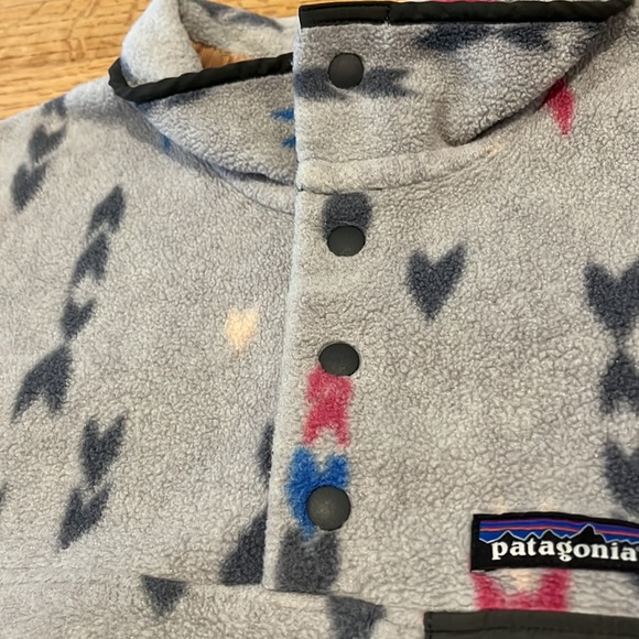 Patagonia Women's Lightweight Synchilla® Snap-T® Pullover-Wish Tails Big - Picture 11 of 17